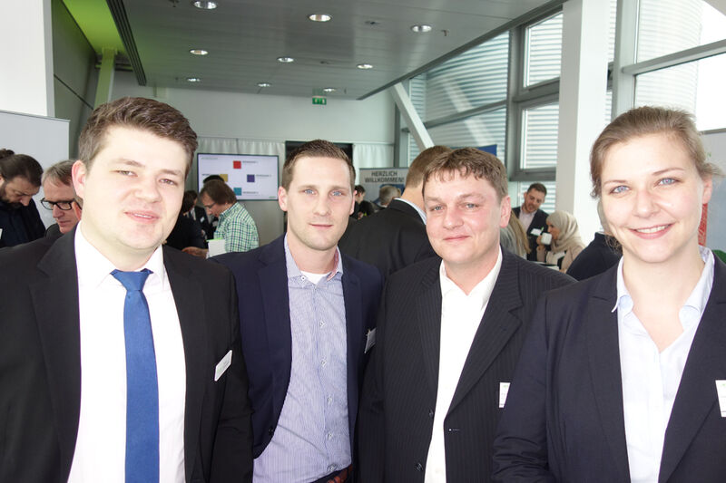 (v. l.) Tobias Rönnebeck, ACER, mit dem ALSO Team Björn Polzin, Jörg Hendrich und Natalie Galler. (Bild: IT-BUSINESS)