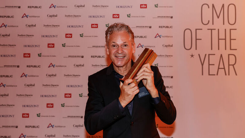 Der Gewinner des CMO of the Year: Boris Dolkhani