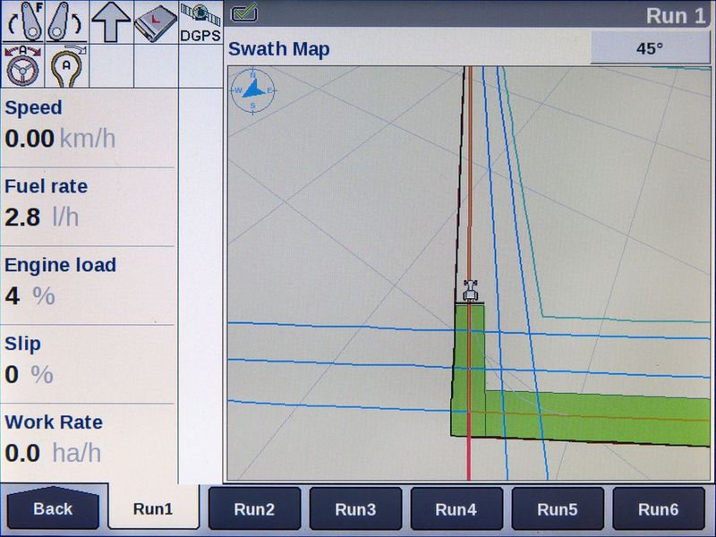 Durch die Nutzung eines automatischen Lenksystems reduziert der Landwirt den Umfang der Fehlstellen und Überlappungen, spart Kraftstoff und Lohnkosten ein und verwaltet den Einsatz von Saatgut, Dünger und Pflanzenschutzmitteln besser.  (Bild: Case IH)