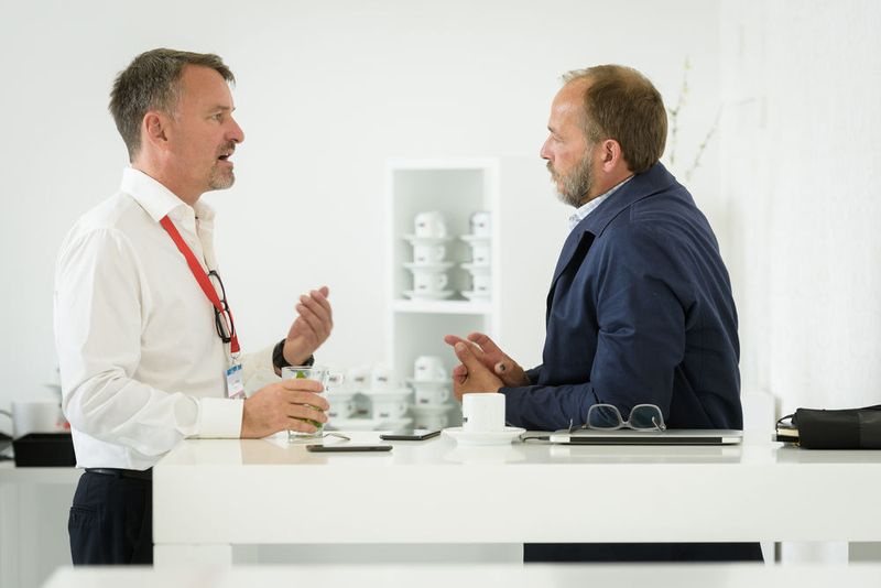 Gemeinsamer Austausch auf der Partnerkonferenz von Westcon-Comstor (Westcon)