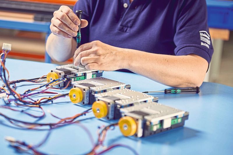 Für die Lasertechnik bietet Steinmeyer Mechatronik ein breites Spektrum an  Positionierlösungen. (Bild: Steinmeyer Mechatronik)