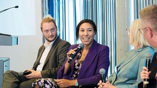 Prof. Dr. Henriette Neumeyer, stellvertretende Vorstandsvorsitzende der DKG sowie HOPE-Präsidentin, auf dem Berliner Zi-Congress 2024. Die Veranstaltung findet turnusgemäß alle zwei Jahre statt.  (Bild: © Zi / Lopata)
