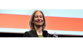 Sophia Hatzelmann wurde mit dem Preis "Engineer Powerwoman 2018" ausgezeichnet. Sie ist Geschäftsführerin des technischen Beratungsunternehmen ahc GmbH, Stuttgart, und zuständig für das Europageschäft des in Boston (Mass.) ansässigen AR-Start-ups Augmania.  (Bild: Daniel Moeller Fotografie)