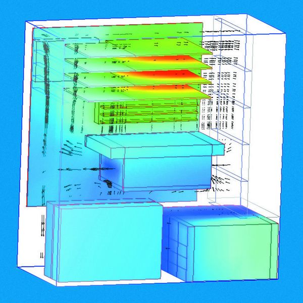 Die Simulation per CFD ermöglicht es, die Klimatisierung zu optimieren, noch bevor der erste Prototyp gebaut wird. (Archiv: Vogel Business Media)