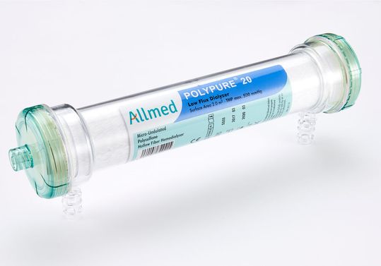 Blutreinigungsgeräte können Leben retten, benötigen jedoch auch erhebliche Ressourcen. Covestro, Allmed und Kimal arbeiten daran, sie kreislauffähiger zu machen.(Bild:  Covestro AG)