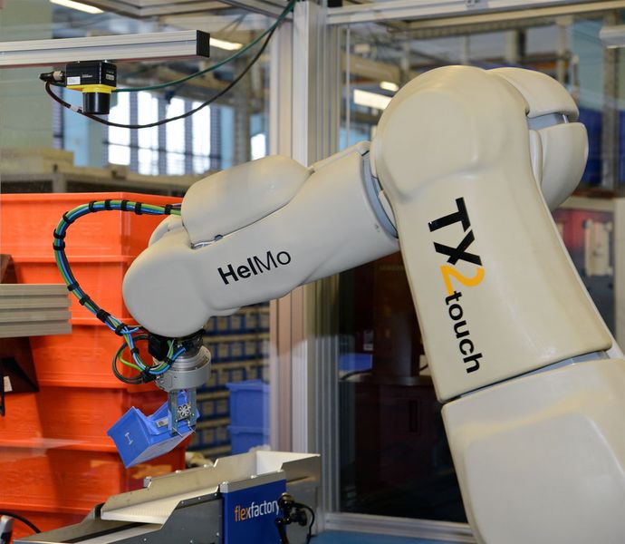 Um seine Vielseitigkeit in der Praxis ausspielen zu können, ist Helmo modular aufgebaut.  (Bild: Stäubli)