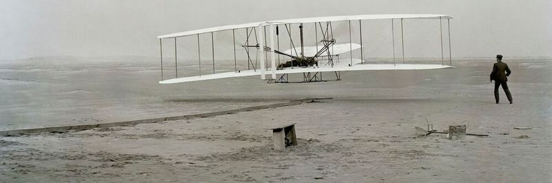 Ob die Gebrüder Wright bei der Entwicklung ihres Flyer 1 auf einen digitalen Zwilling zurückgegriffen hätten?(Bild:  gemeinfrei /  Pixabay)