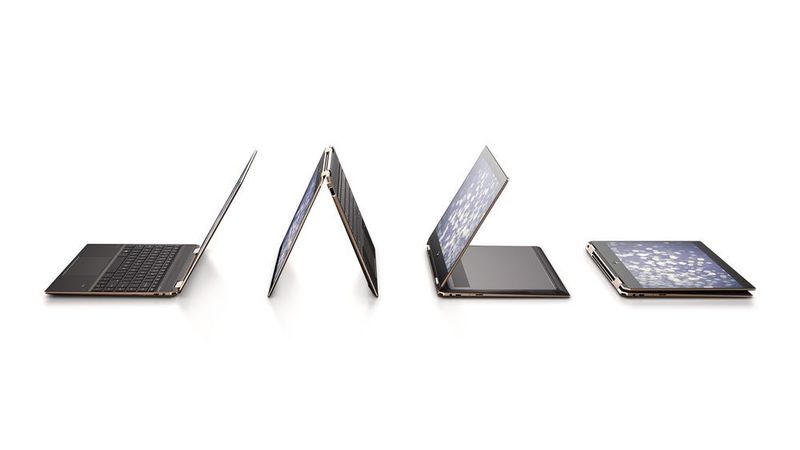 Auch das Spectre x360 beherrscht viele Modi. (HP Inc.)