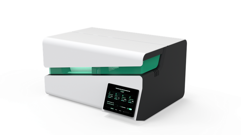 Firma Green Elephant Biotech przedstawia dynamiczny bioreaktor adhezyjny Archimedes One – nową platformę służącą do upraszczania i skalowania procesów hodowli komórek adhezyjnych.(Bild:  Green Elephant Biotech)