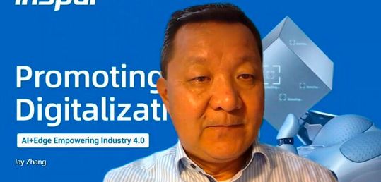 Jay Zhang, Vice President of Global Business and CEO Europe beim Infrastrukturexperten Inspur(Bild:  Dr. Dietmar Müller)