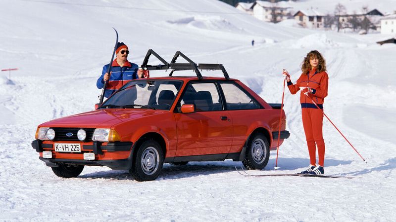 Konterte Opel Kadett und VW Golf – Der Ford Escort verfügte ab 1980 über Frontantrieb.  (Bild: Ford)