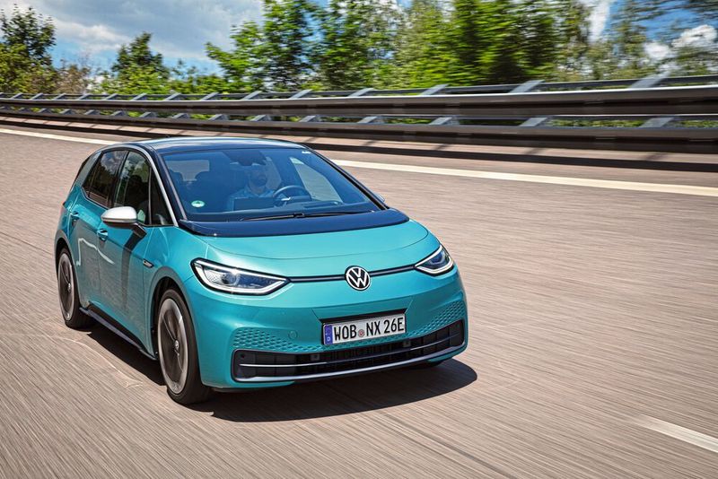 Der Motor des ID 3 – erstmals seit dem Käfer wieder im Heck montiert – leistet 150 kW/204 PS.  (Bild: VW)