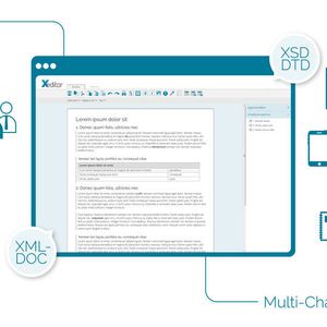 Mit dem neuen Release wurde die Bedienelemente auf der Xeditor-Benutzeroberfläche entsprechend dem typischen Nutzerverhalten optimiert, so dass häufig genutzte Befehle mit weniger Handgriffen aufgerufen werden können.