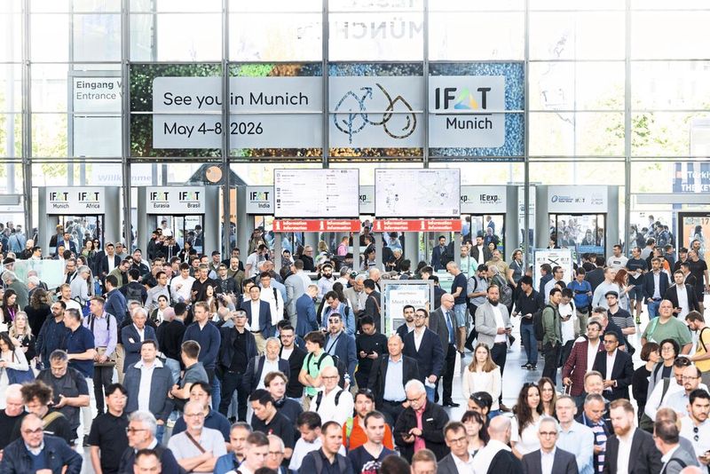 Rund 142.000 Besucher aus nahezu 170 Ländern und Regionen kamen zur Weltleitmesse für Wasser-, Abwasser-, Abfall- und Rohstoffwirtschaft Ifat. (Bild: Messe München GmbH)