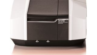Abb.1: Das UV-2700-Spektrometer mit Doppelmonochromator ermöglicht die Analyse von Proben mit einer Extinktion von bis zu 8 Abs. (Bild: Shimadzu)