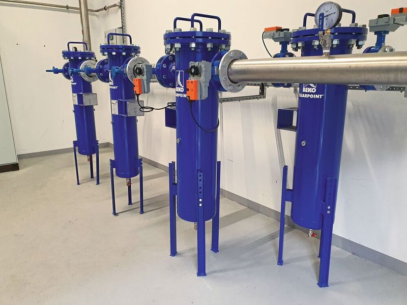 Die Clearpoint Filter entfernen zuverlässig Wasser, Feststoffpartikel, Staub und Öl. (Bild: © Beko Technologies)