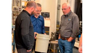 A specially engineered bucket mould, outfitted with RJG sensors, was run in a live demonstration at Stack Teck’s facility in Toronto. (Source: RJG)