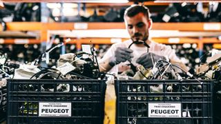 Galloo arbeitet schon länger mit Peugeot und Citroën zusammen.Jetzt soll ein Joint Venture mit Stellantis entstehen – zum Recyceln von Altfahrzeugen. (Bild: Stellantis)