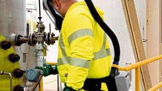 3M-Versaflo-Gebläseeinheit TR-800 für das Arbeiten in explosionsgefährdeten Bereichen  (3M)