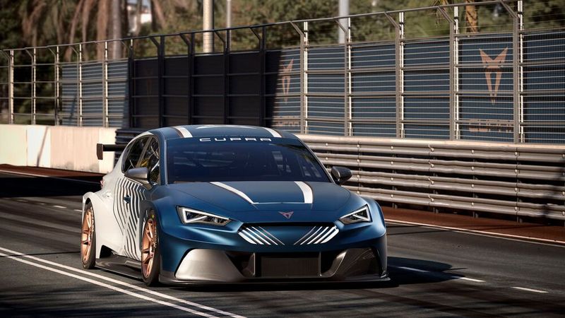 Der Cupra E-Racer mit 500 kW/680 PS ist für die ETCR-Meisterschaft konzipiert. (Bild: Cupra)