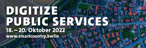 Die „Smart Country Convention“ findet vom 18. bis 20. Oktober 2022 statt