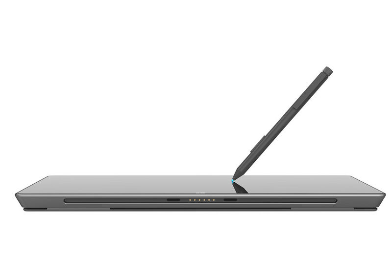 Der Touchscreen kann in Kombination mit dem Eingabestift wie ein Grafiktablet bedient werden. (Bild: Microsoft)
