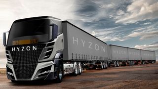 Das US-Start-up Hyzon steigt ins Geschäft mit emissionsfreien Lkw ein. (Bild: Hyzon Motors)