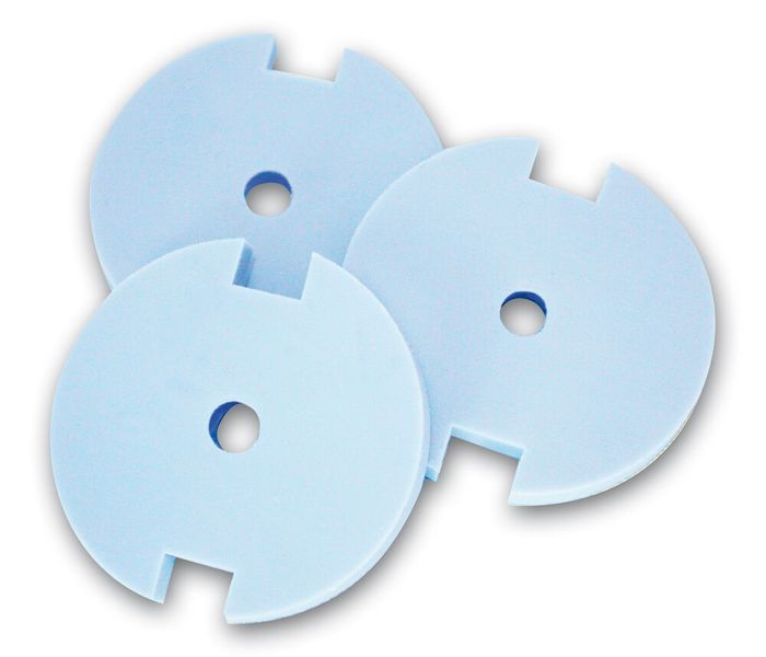 Eine Möglichkeit für eine effektive Wärmeübertragung in Batteriemodulen sind anwendungsspezifisch gestanzte Interface-Materialien.  (Bild: Dr. Dietrich Müller GmbH)