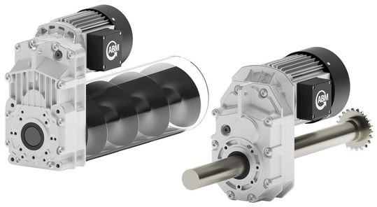 ABM hat die bestehende Reihe der Flachgetriebe um zweistufige, kompakt bauende Typen – FG182 und FG 282 – ergänzt.(Bild:  ABM Greiffenberger Antriebstechnik)