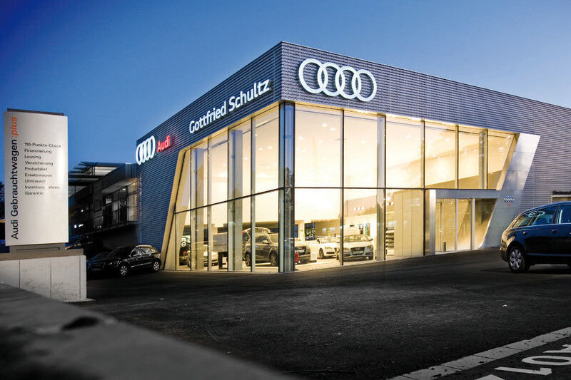 Auch in Mülheim ist Gottfried Schultz mit einem Audi-Betrieb im aktuellen Marken-CI vertreten. (Gottfried Schultz)