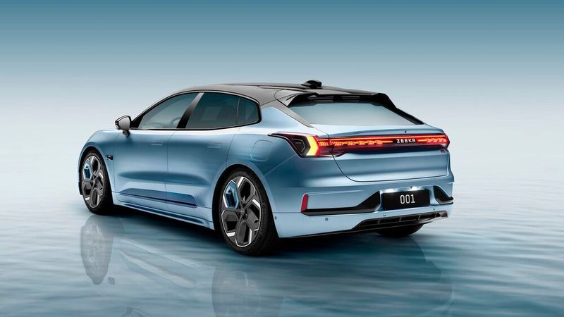 Für den Zeekr 1 stellt der Hersteller bis zu 620 km Reichweite mit einer Akkuladung in Aussicht. (Bild: Zeekr)