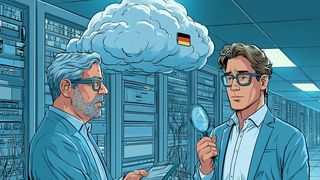 Regulatorische Anforderungen wie DSGVO, NIS-2, DORA, der EU AI Act oder Standards wie ISO 42001 erhöhen den Bedarf an klaren Governance-Strukturen, dokumentierten Prozessen und vertrauenswürdiger Infrastruktur. (Bild: Midjourney / KI-generiert)