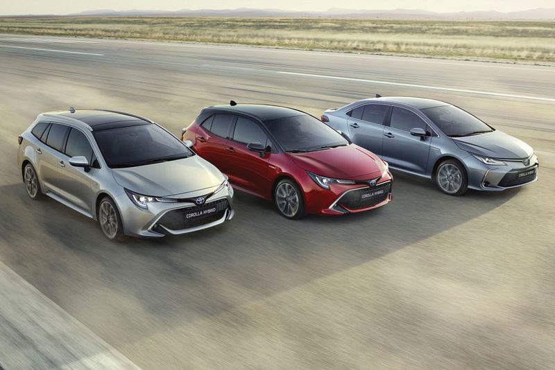 Erhältlich ist der neue Corolla in drei Varianten: als Schrägheckvariante, Kombi und als klassische Limousine. (Toyota)