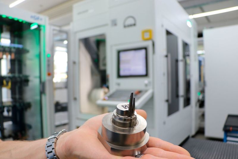 Tool milled on the Micro HD. (Kern Microtechnik)