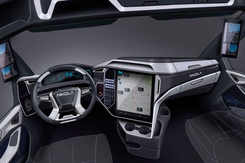 Neben der Fahrzeugsteuerung der Trucks auf Basis der Soft- und Hardware von Bosch, soll  in den geplanten Modellen auch die Elektromaschinentechnik für Nutzfahrzeuge sowie SMG-Antriebe des Zulieferers zum Einsatz kommen. (Nikola Motors)