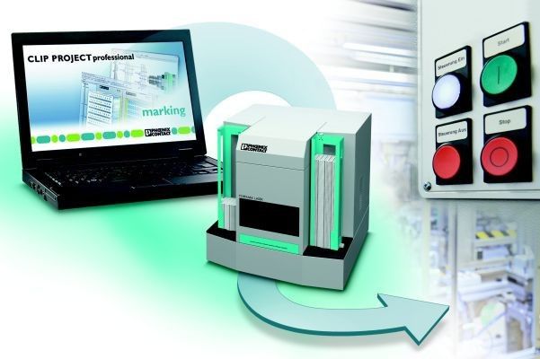 Bild 4: Die komplette Anlagenbeschriftung kann ebenfalls mit Clip Project direkt aus dem E-CAD-System auf einem Ausgabegerät realisiert werden. (Bild: Phoenix Contact)