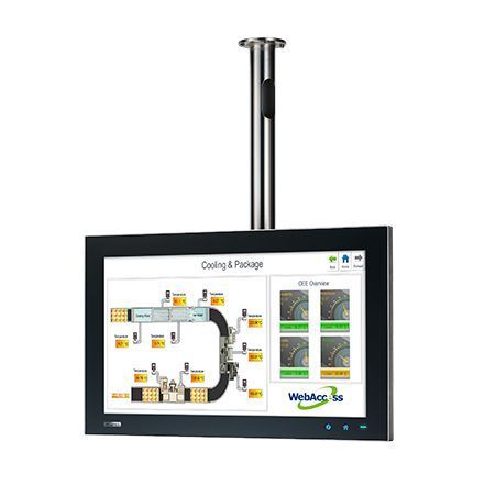 Touch-Panel-PC mit IP69 für Lebensmittel- und Pharmaindustrie. (Bild: AMC)