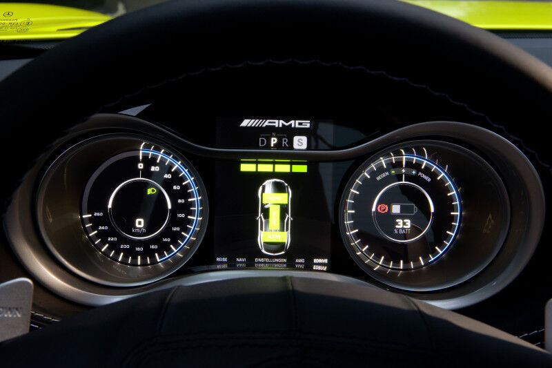 Der Mercedes-Benz SLS AMG E-Cell (Bild: Mercedes-Benz)