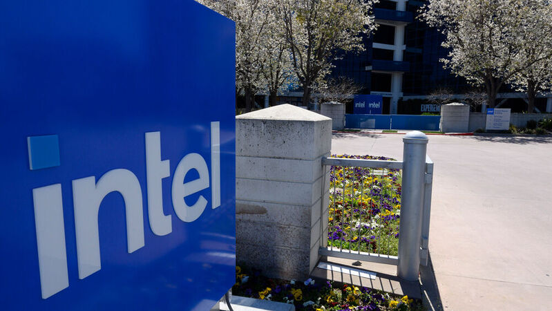 Der Firmensitz von Intel in Santa Clara, Kalifornien. 