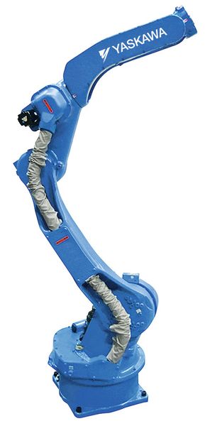 Eine neue Controller-Generation steuert den 6-Achsroboter Motoman MH24. (Yaskawa)