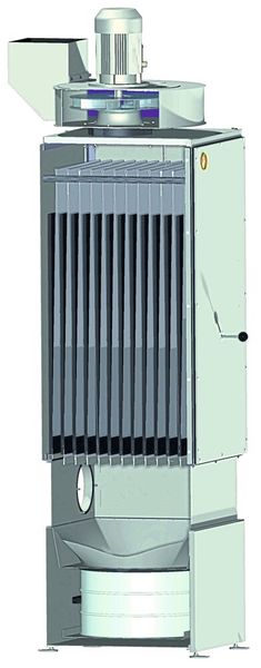 Absauganlage mit Taschenfiltern ... (Bild: Ruwac)