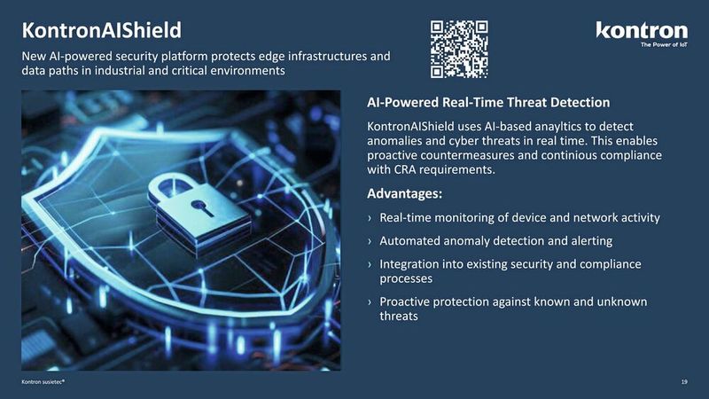 Kontron at SPS 2025: How the platform approach meets the CRA requirements. (Image:Kontron)