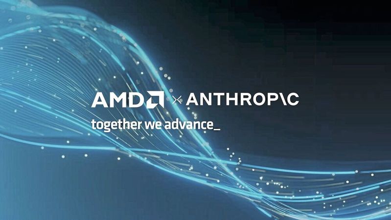 California AI cooperation: Anthropic will use AMD server systems with an energy requirement of up to two gigawatts in the future.(Image: AMD)