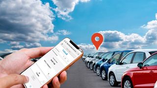 Auto suchen mit FollowX (Bild: NTT DATA)