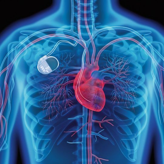 Elektronische Implantate: Mit der Energie aus den menschlichen Zellen sollen sich künftig auch Herzschrittmacher energieautark betreiben lassen.(©peterschreiber.media - stock.adobe.com)