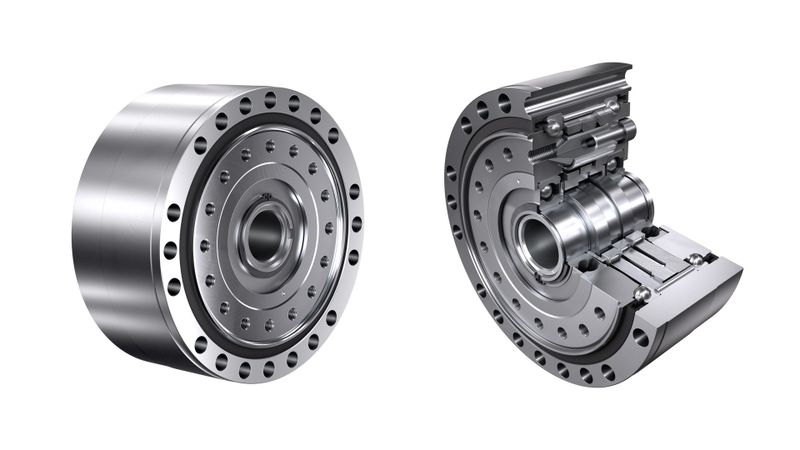 Fine Cyclo B-Serie von Sumitomo Drive Technologies im Schnittmodell: Die neuen Getriebe sind auf anspruchsvolle Industrieanwendungen ausgelegt.(Bild:  Sumitomo Drive Technologies)