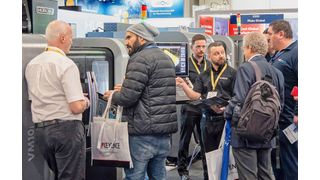 Hurco’s stand was busy throughout the three days at Southern Manufacturing & Electronics 2026. (Source: Hurco)