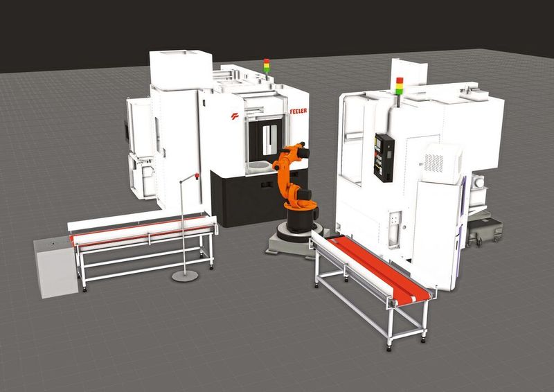 Eine virtuelle Inbetriebnahme anhand digitaler Zwillinge verkürzt deutlich die Zeiten von der Konzeption bis zum Beginn einer Produktion. (DPS Software)