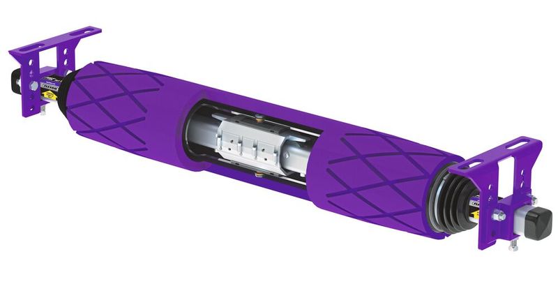 Die Bandzentrierstation PTEZ eignet sich für leichte bis schwere Anwendungen und für reversierbare Bänder. 