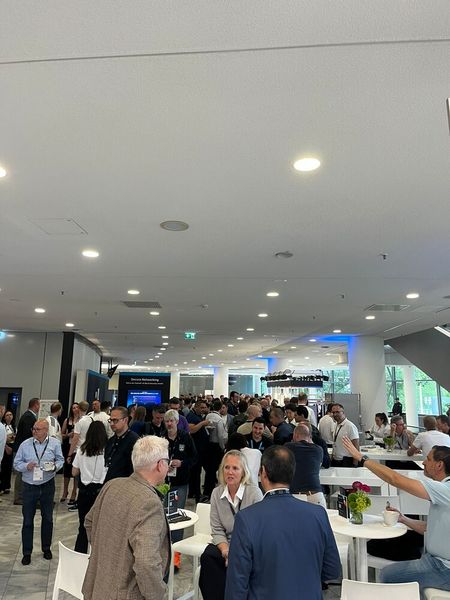 Networking und Demos (Bild: Vogel IT-Medien)